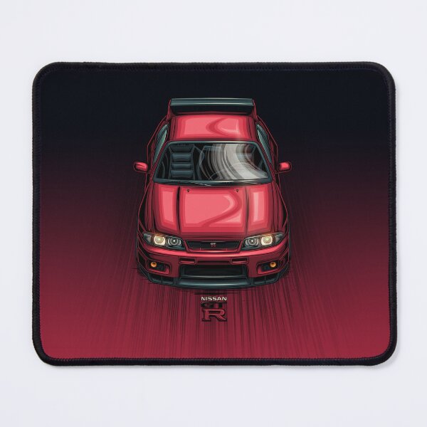 Item preview, Nissan Skyline GT-R R33 Red designed and sold by Racing Art Store.