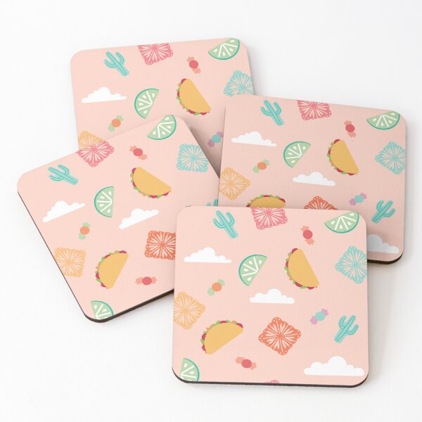 Item preview, Taco Tuesday Pattern Print designed and sold by Lucy Ortiz Studio.