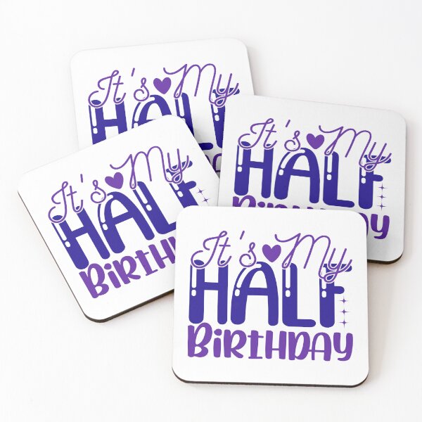 Item preview, Its My Half Birthday designed and sold by The Love Quill.