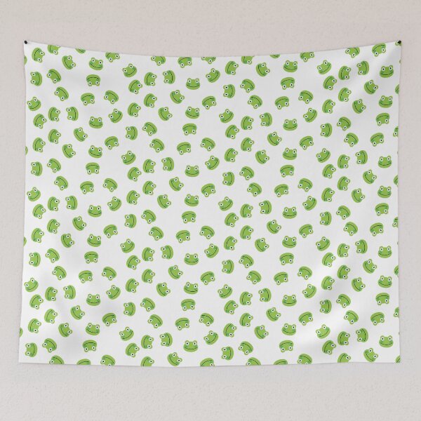 Item preview, A Smiling Frog Face Rotating Pattern Illustration designed and sold by DeliveryGeorge.