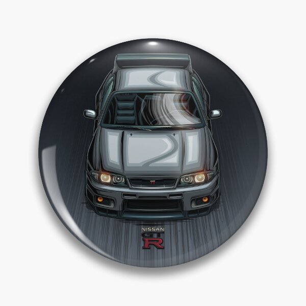 Item preview, Nissan Skyline GT-R R33 Gray designed and sold by Racing Art Store.