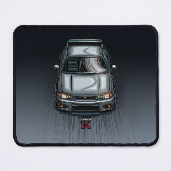 Item preview, Nissan Skyline GT-R R33 Gray designed and sold by Racing Art Store.