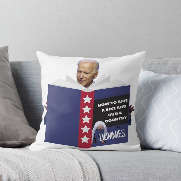 Item preview, Biden's fall off his bike. Running the Country Is Like Riding a Bike. Joe Biden how to run a country for dummies designed and sold by T-Look.