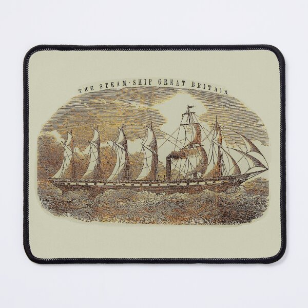 Item preview, Steam Ship Vintage Nautical Design designed and sold by anthologies.