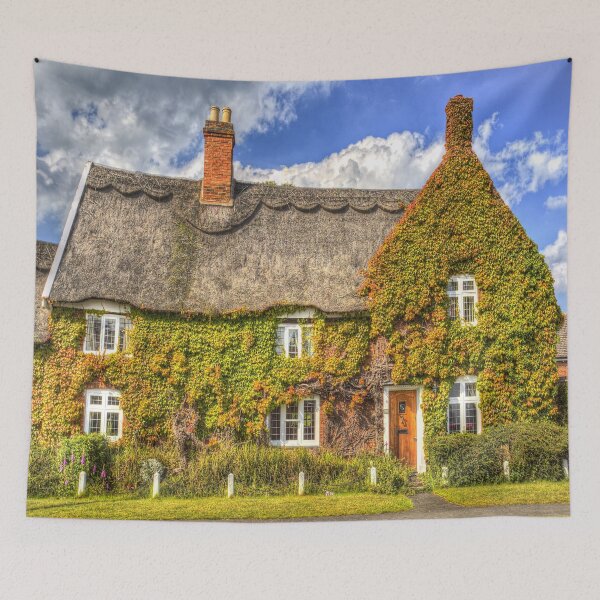 Item preview, Thatched Cottage Summer designed and sold by Londonimages.