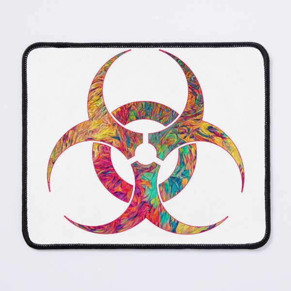 Item preview, Biohazard Caution Danger Logo Symbol designed and sold by AlanPhotoArt.