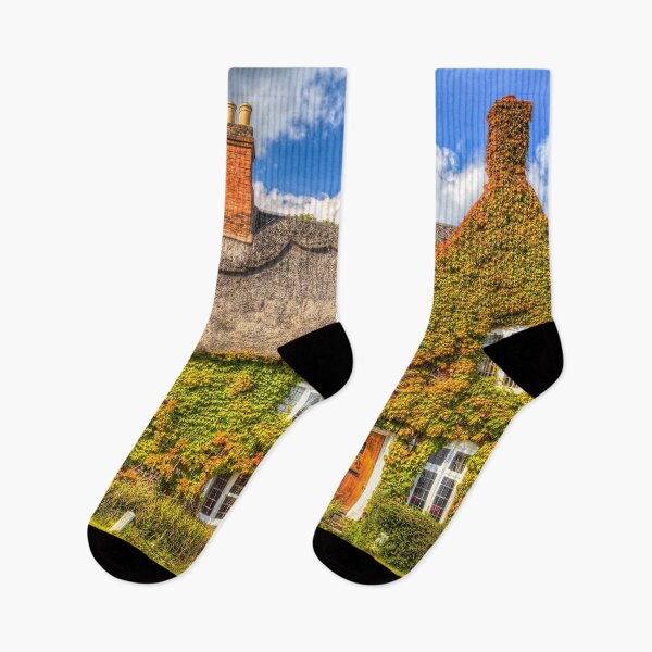 Item preview, Thatched Cottage Summer designed and sold by Londonimages.