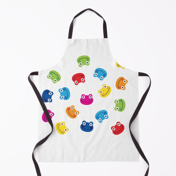 Item preview, Rainbow Coloured Smiling Frog Face Rotating Pattern Illustration designed and sold by DeliveryGeorge.