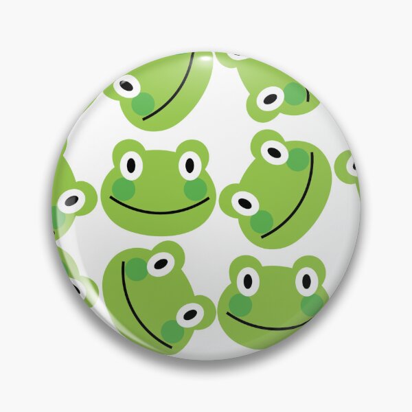 Item preview, ROTATING FROGS RASTER OF SMILING GREEN FROGS designed and sold by DeliveryGeorge.