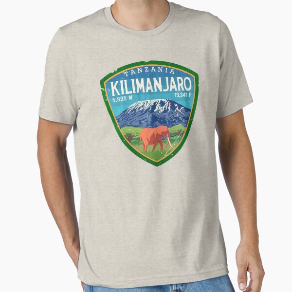 Item preview, Mt Kilimanjaro Vintage Emblem V01 designed and sold by Lidra Zehcnas.