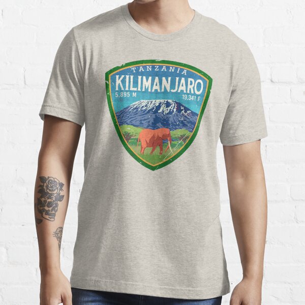 Item preview, Mt Kilimanjaro Vintage Emblem V01 designed and sold by Lidra Zehcnas.