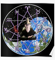 Zodiac Wizard Poster