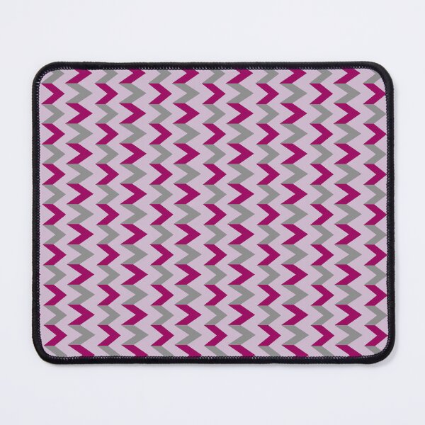 Item preview, Grey/Lilac/Raspberry Zigzags designed and sold by Karen Thomson.