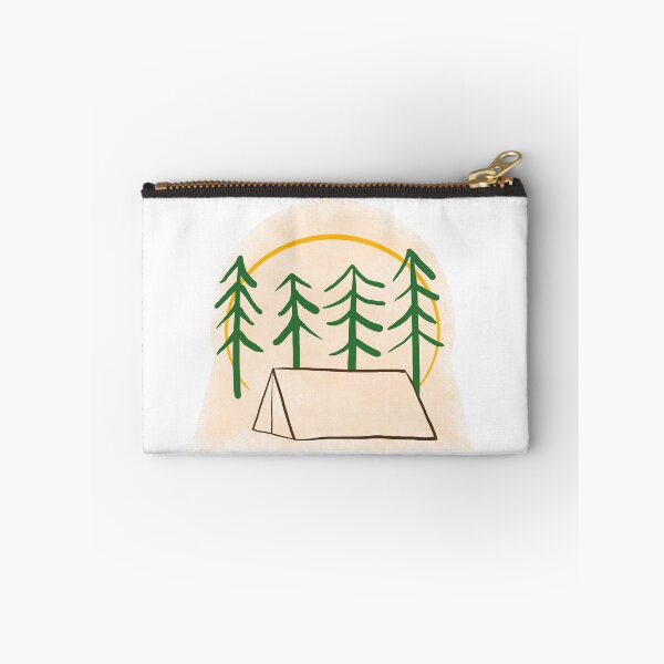Item preview, Minimalistic Camping in the Woods designed and sold by Bruh-llc.