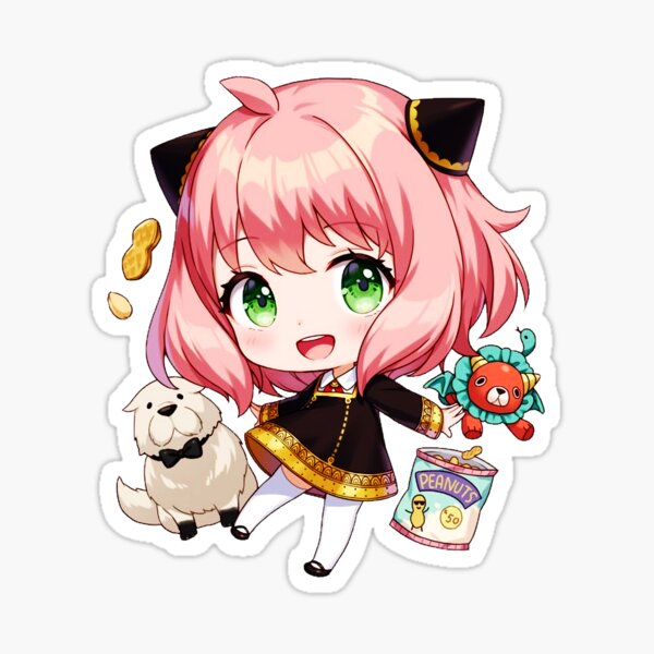 Copy of Anya Forger Chibi Sticker