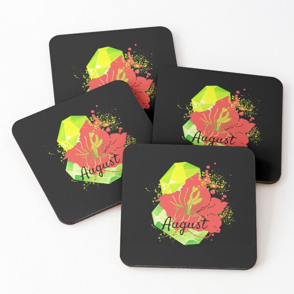 Item preview, Happy Birthday August- Peridot And Gladiolus designed and sold by BronikowskiART.