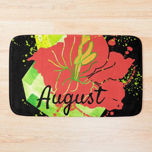Item preview, Happy Birthday August- Peridot And Gladiolus designed and sold by BronikowskiART.