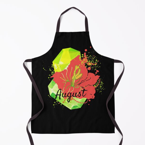 Item preview, Happy Birthday August- Peridot And Gladiolus designed and sold by BronikowskiART.