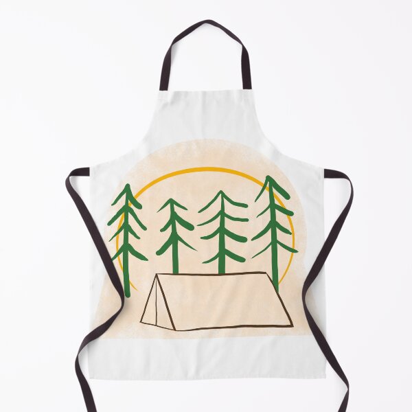 Item preview, Minimalistic Camping in the Woods designed and sold by Bruh-llc.