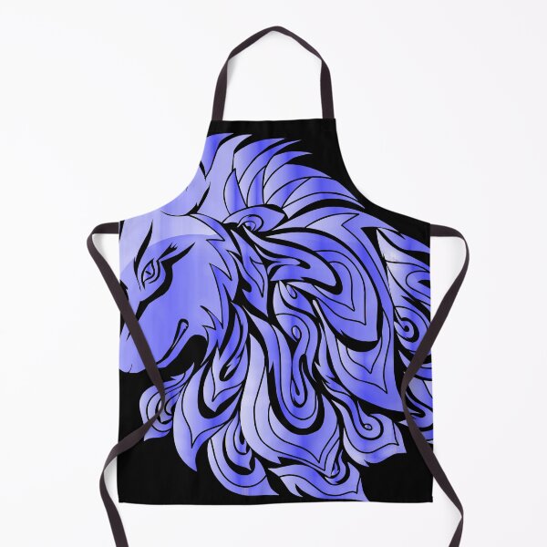 Item preview, Blue ice Wolf designed and sold by leen12 Art Designs Prints.