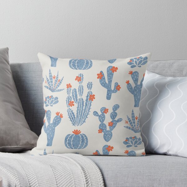 Item preview, Cacti Garden | Orange and Blue designed and sold by CarolFreire.