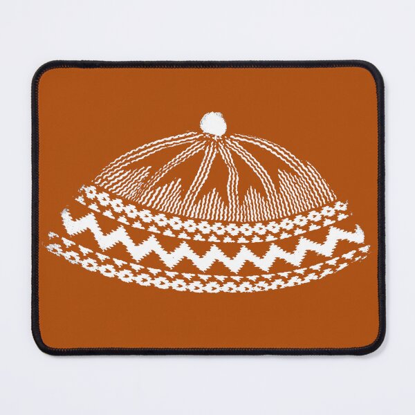 Item preview, Kufi Haji Muslim Hat Design - Dark Orange designed and sold by Tony Cisse.
