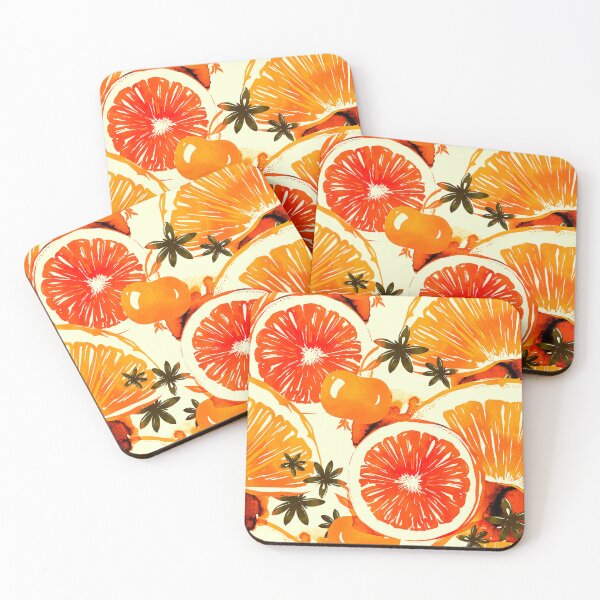 Aperçu de l'œuvre T-shirt classique orange frais créée et vendue par MeticArts.