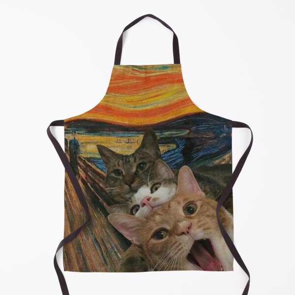 Item preview, The Scream Selfie Cats Best Funny Mem Design For Cats Lover designed and sold by ROMNDO.