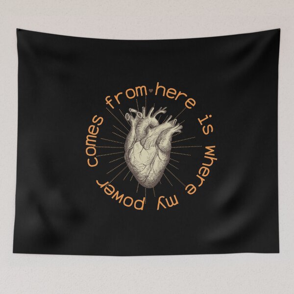 Item preview, Vintage Anatomical Heart Power T-shirt designed and sold by MagicWolfStar.