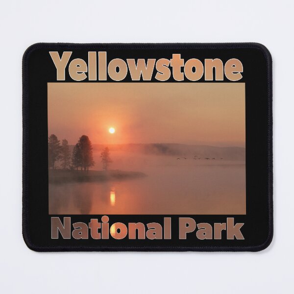 Item preview, Misty sunrise in Hayden Valley, Yellowstone National Park designed and sold by MH65Designs.