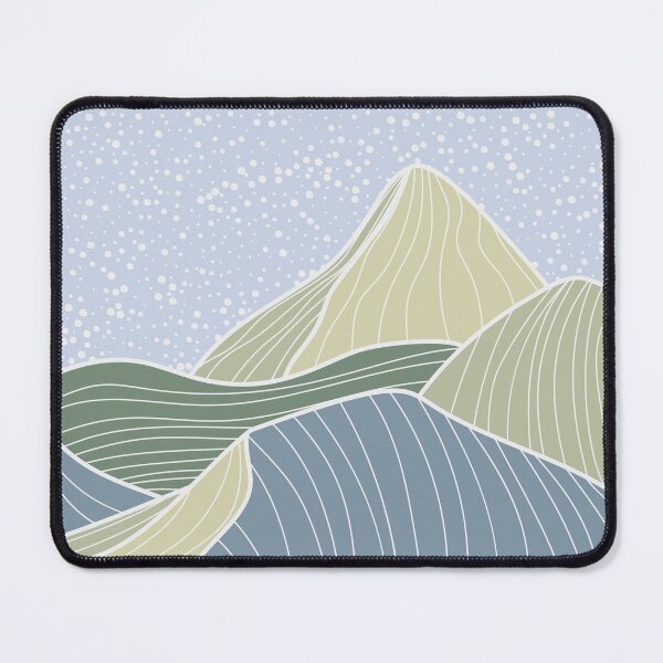 Item preview, Japanese wave line art landscape background , abstract mountain designed and sold by OSTONSHOP.