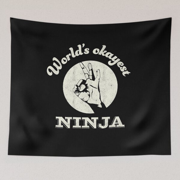Item preview, Worlds okayest ninja designed and sold by Gregg Brinkerhoff.
