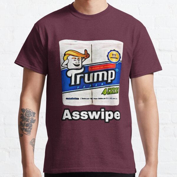 Roll Trump Roll T Shirts Redbubble - roblox noodle arms toilet paper