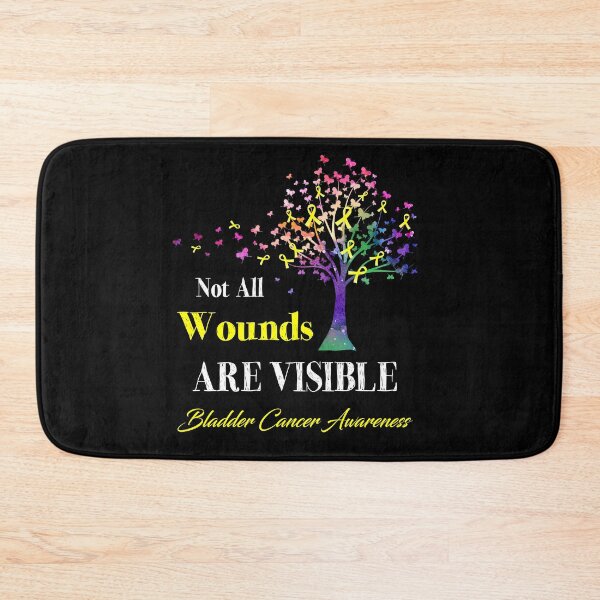 Item preview, Not All Wounds Are Visible Bladder Cancer Awareness designed and sold by Hatjar.