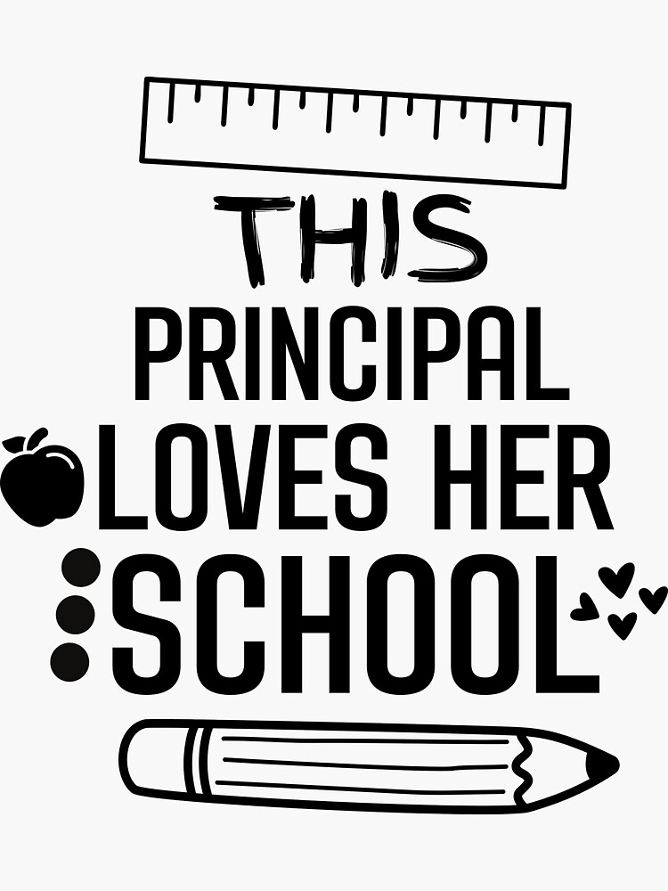 "Diese Schulleiterin liebt ihre Schule Back to School Lustige Zitate