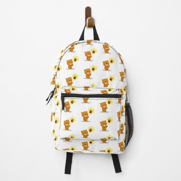 Item preview, Cute Bear and Yellow Pansy Flower designed and sold by julianamotzko.