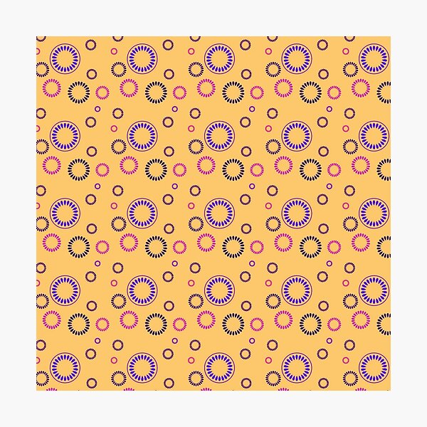 Item preview, Retro Circular Pattern designed and sold by antevasinart.
