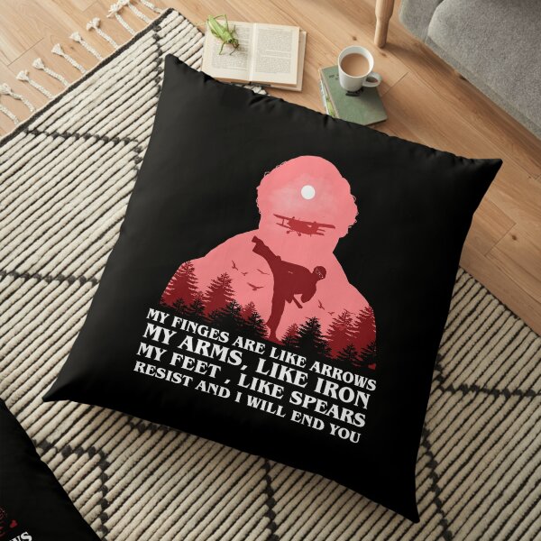 Murray funny quote Floor Pillow