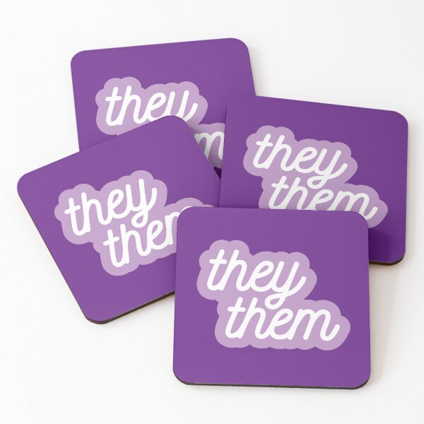 Item preview, They Them Pronouns designed and sold by ZeNami.