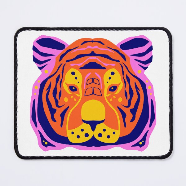 Item preview, animated colorful tiger designed and sold by mrelax57700.