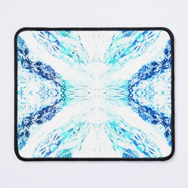Item preview, STYLISH PAINT BLUE CYAN WHITE MARINE AQUA. designed and sold by Ralek.