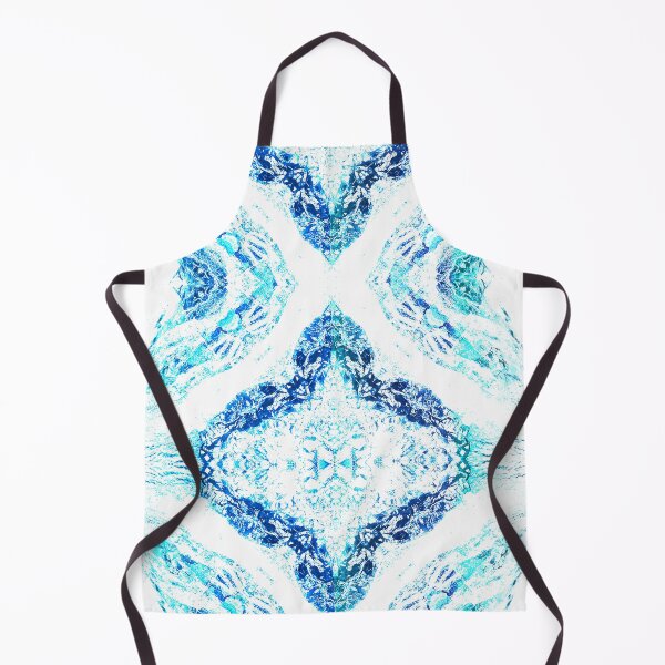 Item preview, STYLISH PAINT BLUE CYAN WHITE MARINE AQUA. designed and sold by Ralek.