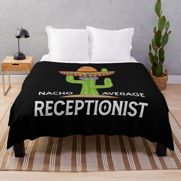 Item preview, Fun Funny Receptionist Humor Gifts, Funny Meme Saying Receptionist Dad Husband Christmas Fathers Day Gift designed and sold by xlnv.
