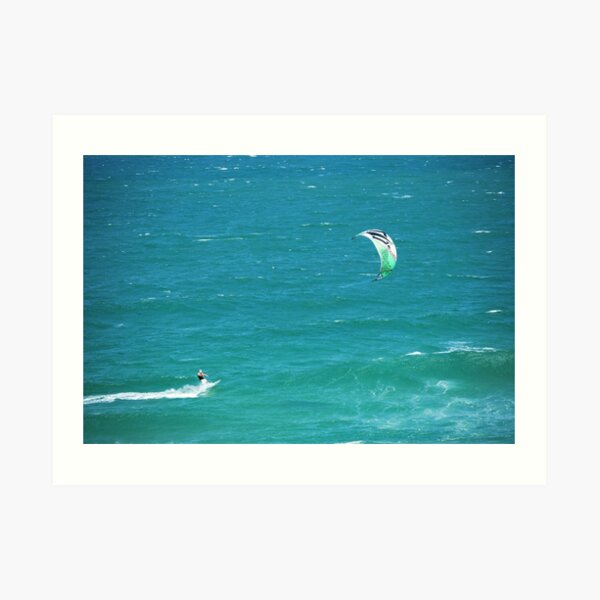 Wind surfing - South East Queensland Art Print