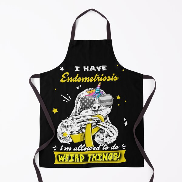 Item preview, Funny Sloth I Have Endometriosis I'm Allowed To Do Weird Things designed and sold by Kohend.