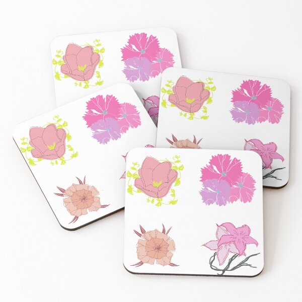 Item preview, colorful flowers designed and sold by ProjectOfColor.