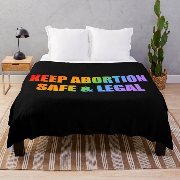 Item preview, Keep Abortion Safe and Legal - rainbow designed and sold by Inspirationmotivation.
