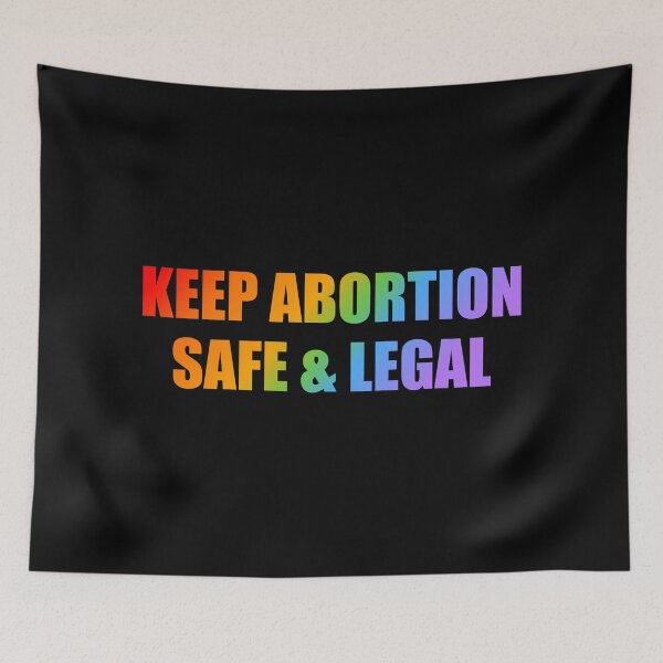 Item preview, Keep Abortion Safe and Legal - rainbow designed and sold by Inspirationmotivation.