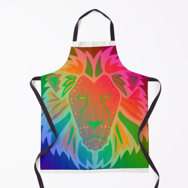 Item preview, animated colorful lion designed and sold by mrelax57700.