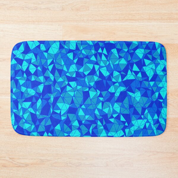 Item preview, Triangles Tiled Blues designed and sold by john-ess.